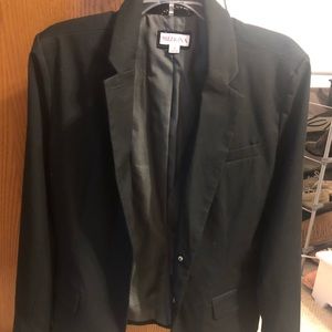 Black suit jacket